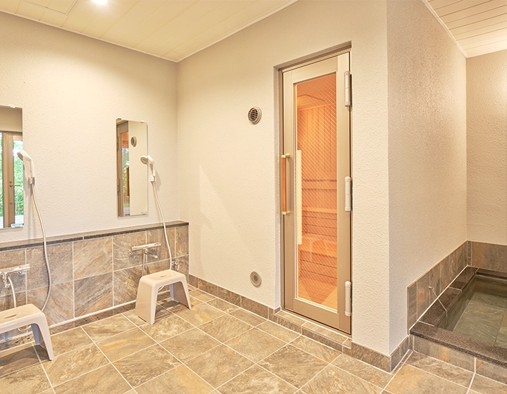 画像:プライベートサウナ